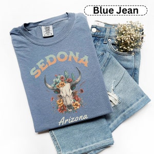 Sedona, Sedona Arizona, Desert Shirt, Cactus, Cactus Shirt, Adventure Shirt, Arizona Shirt, Sedona Scene Shirt, Unisex, Plus Sizes Too