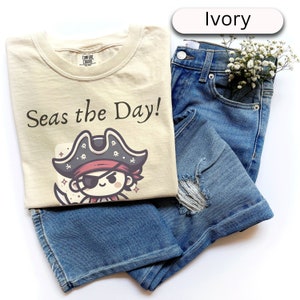Pirate Shirt Comfort Colors Brand Game Day Pirates Tshirt, School Mascot shirt, School Spirit Shirt, Team Sports Shirts, Pirate Mascot Shirt