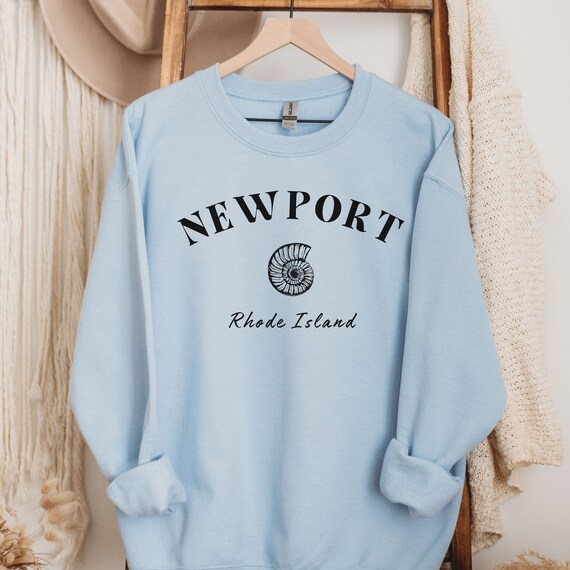 Beach Shirt Ocean Inspired Style Newport Rhode Island, Newport RI Pullover, Newport Sweatshirt, Newport Bachelorette Unisex plus sizes too