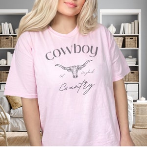 Coastal Cowgirl, Cowgirl Bachelorette, Cowboy Country shirt, Western Cowboy Country, Rodeo Shirt, Vintage Theme Shirt, West Comfort Colors®