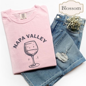 Napa Valley California Apparel Unisex Shirt Napa Valley Tshirt Napa Valley Shirt Vine Lover Sweater Vineyards California Shirt Winery