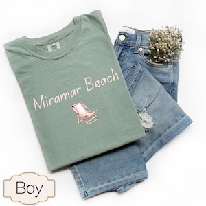 Miramar Beach Florida Unisex 30A Beaches Florida Crewneck Gift Shirt Retro Sunset Vacation Shirt Plus Sizes too!
