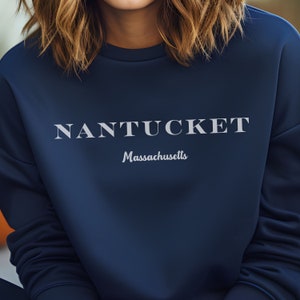 Nantucket Sweatshirt, Nantucket Shirt, Nantucket Summer, Nantucket Watercolor, Foggy Nantucket Clothing, Nantucket Wedding, Nantucket Charm