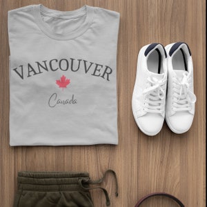 Vancouver Canada, Vancouver Shirt, Canada shirt, City Shirt, Souvenir Shirt, Travel Sweater, Oh Canada Tee, Vancouver Souvenir