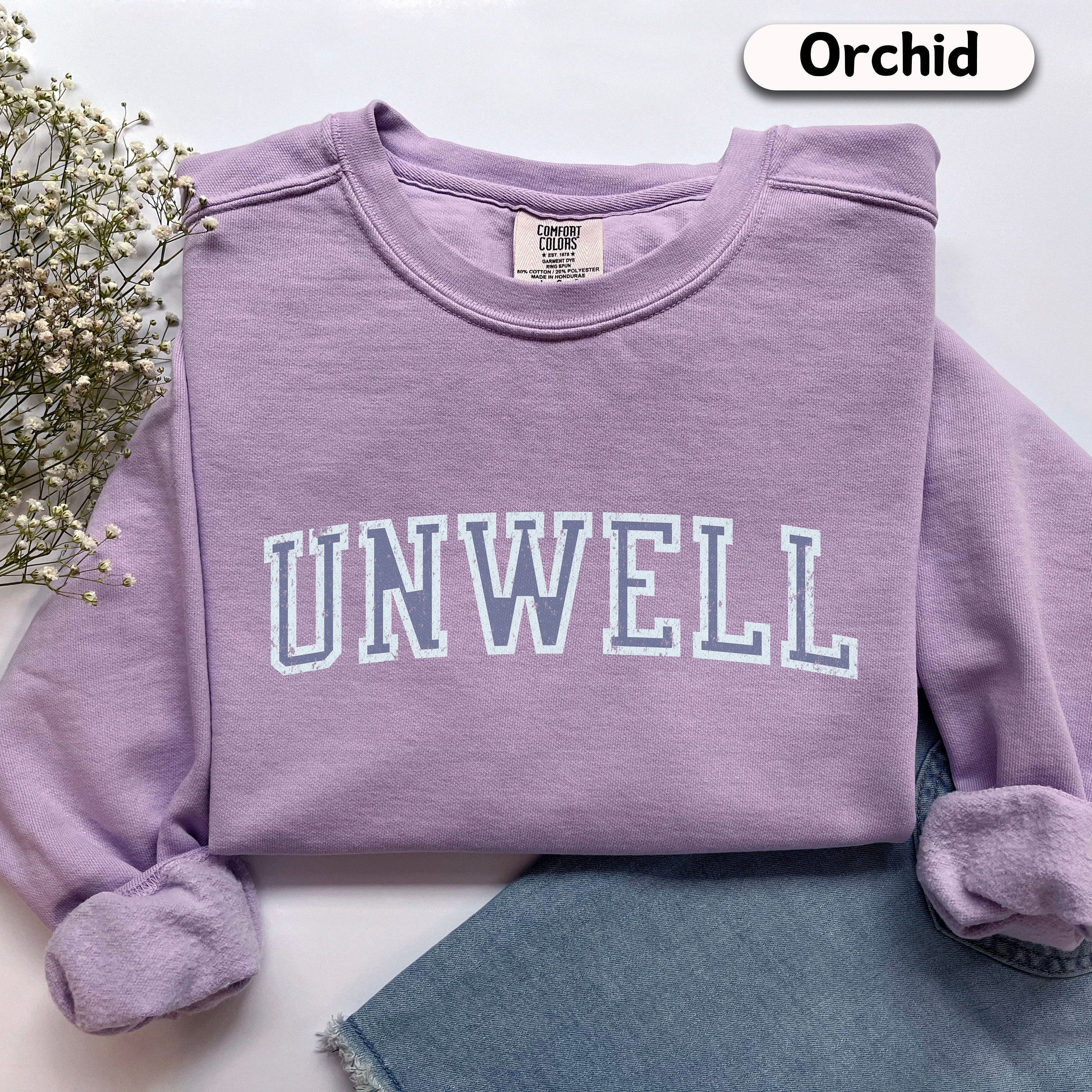 Daddy Unwell Crewneck Unwell Sweatshirt Unwell Black Small Print