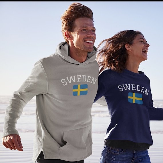 Suède Suède Drapeau Suédois Suédois' Sweat à Capuche Unisexe