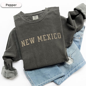 New Mexico Sweater Sweatshirt, Popular Comfort Colors® New Mexico Shirt, New Mexico Shirt, Womens New Mexico Shirt (Unisex), State of NM