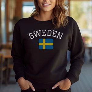 Swedish Flag Shirt, Swedish Flag Emblem, Sweden Shirt, Sweden Gift, Sweden Flag Sweatshirt, Scandinavia, Sweden Flag Emblem, Swedish Shirt