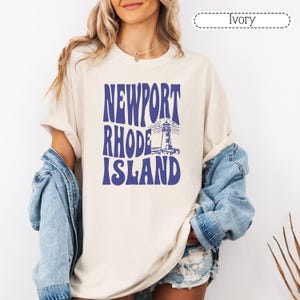 Newport Shirt Rhode Island Tshirt East Coast Gift Travel Souvenir Top Newport TShirt Nautical T-shirt Unisex Plus Sizes too!