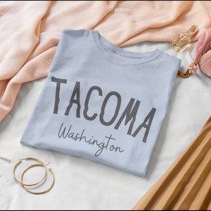 Tacoma Sweatshirt, Tacoma Washington, Washington State Ferries, Washington Sweatshirt, Washington Coast, Washington Graphic Tee