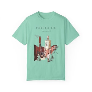 Morocco Comfort Colors® 1717 Shirt, Morocco City Shirt, Morocco ...