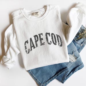 Camisa Cape Cod Colores populares de confort® Sudadera Massachusetts Sudadera Nantucket Costa Este Jersey de cuello redondo Sudadera Nantucket Unisex Talla grande