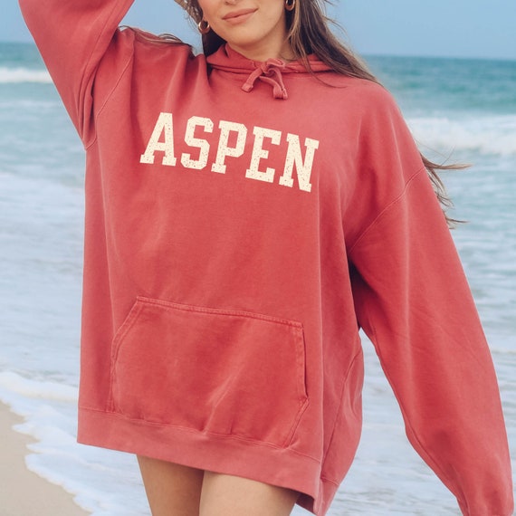 Aspen Hoodie Sweatshirt, Comfort Colors® Brand Hooded Sweatshirt, Colorado  Pullover, Aspen Colorado Hoodie, Ski Aspen Shirt, Plus Size Too -   Canada