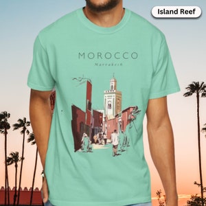 Morocco Comfort Colors® 1717 Shirt, Morocco City Shirt, Morocco ...