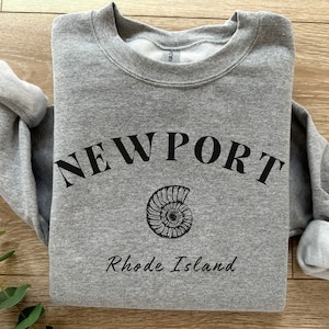 Felpa da spiaggia Newport, Newport Bachelorette, Newport Rhode Island, Newport Beach, Newport RI Pullover, Felpa da spiaggia unisex