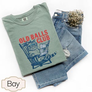 80th Birthday Shirt Old Balls Club Mens 40th Birthday Shirt for Men’s Over the Hill Birthday T-Shirt, Personalized 50th Birthday Shirt Gift