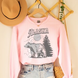Alaska Cruise Shirt Alaska Sweatshirt, Alaska Shirt, Alaska Gift Alaskan Cruise Sweatshirt Juneau Alaska Crewneck Alaska Cruise Gift Glacier