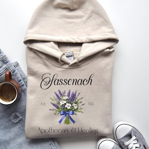 Sassenach Sweatshirt, Fraser Ridge, Outlander Shirt, Jamie Shirt, Scotland Clan, Sassenach Fan Gift, Scottish Gift Unisex Plus Sizes too