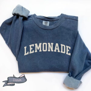 Frucht-Shirt Limonade Sweatshirt Komfort Colors® Lemonade Squad Shirt, ce Frische Limonade Got beliebige Trauben Ente Lustiges Geschenk-Shirt, Trendy Shirts
