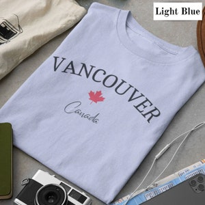 Vancouver Vibes: Canada City Souvenir, Travel Sweater, Oh Canada Tee - Perfect Gift! Explore Vancouver, Unisex Size, Plus Size Too