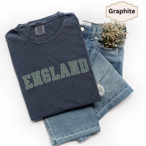 England Comfort Colors® England Shirt, England Tee, England T-Shirt, England Sweatshirt, England Gift, England Flag Pullover, English Gift