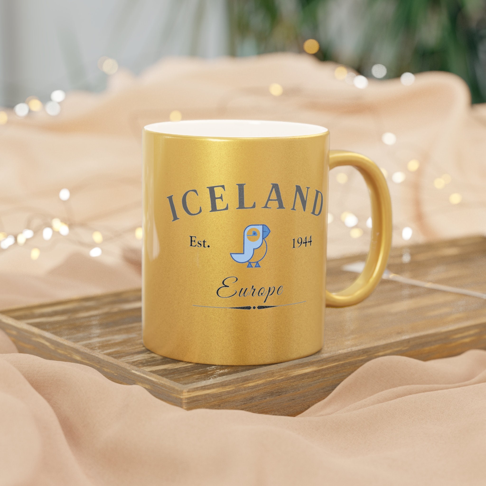 CafePress I'd Rather Be In Iceland Ceramic Mug - 11 Oz, Dishwasher & Microwave Safe