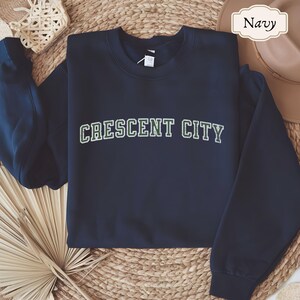 Crescent City Sweatshirt California Apparel Crescent City Merch Fandom Bookish Beach Summer Vacation Oversized Pulllover Unisex