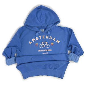 Amsterdam Hoodie, Comfort Colors® Brand Hooded Sweatshirt, Perfect Christmas or Birthday Gift for Student Friend Parent Grandma Daughter Son