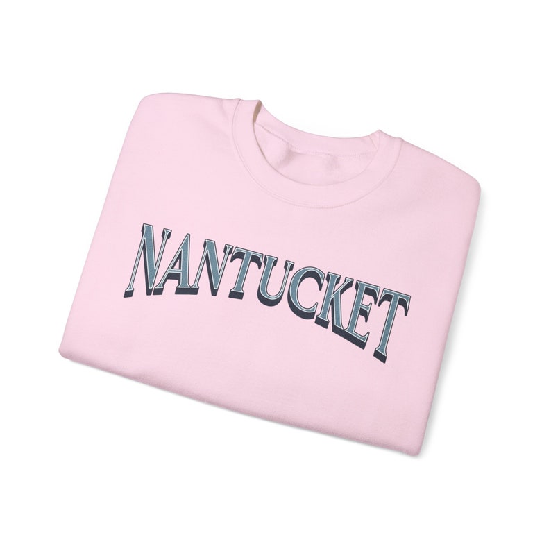 Nantucket Sweatshirt, Nantucket Crewneck Pullover, Vacation Shirt ...