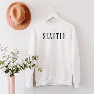 Seattle Sweatshirt, Best Seattle Washington, Seattle Crewneck, Seattle Shirt Women, Seattle Gifts, Seattle Shirts for Women, Seattle Sweater