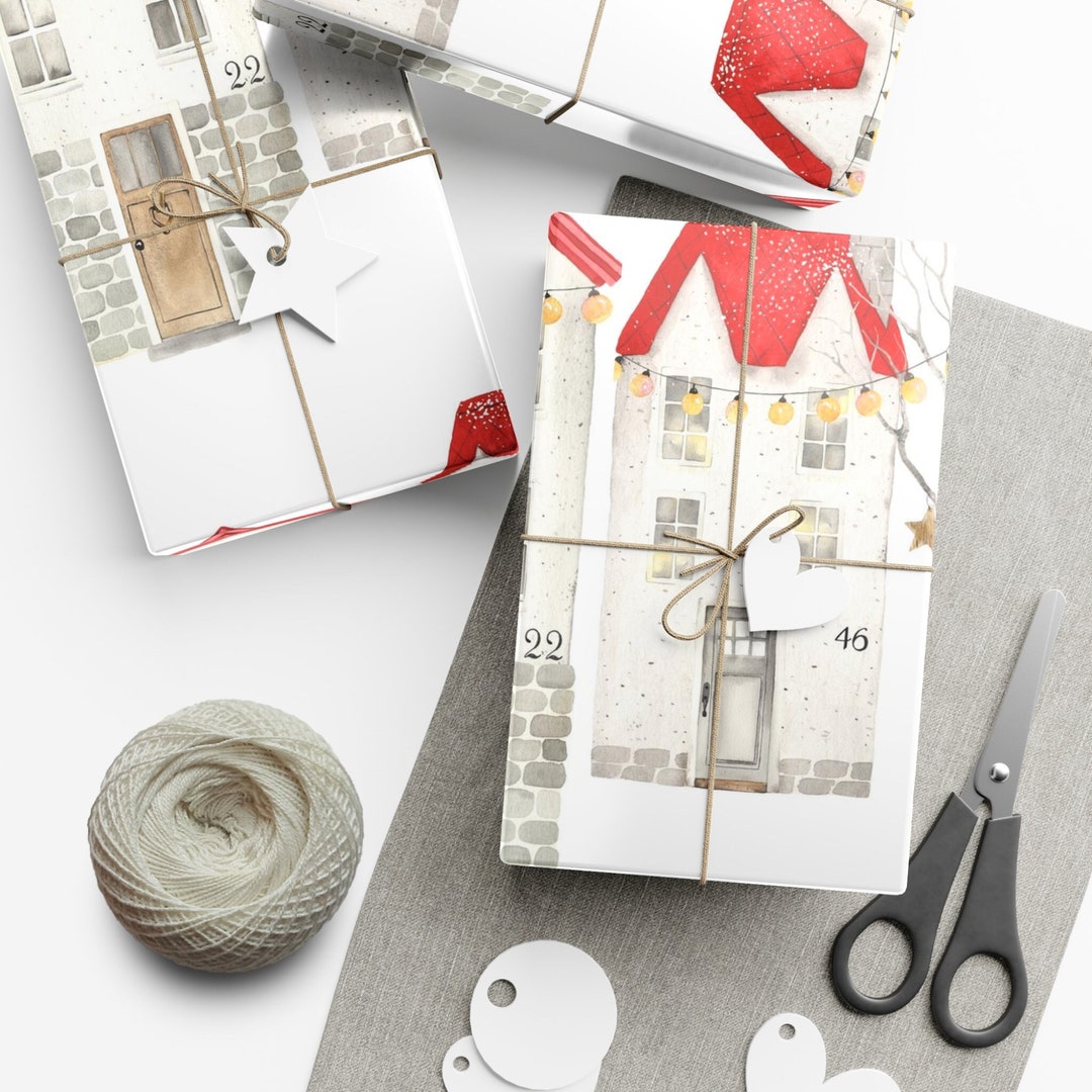 Wrapping Paper Festive Gift Wrap for the Perfect Christmas Present to ...