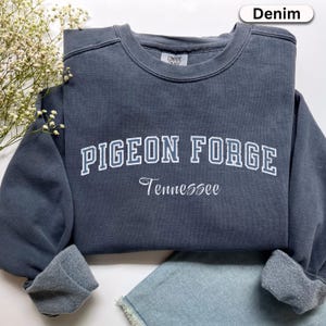Tennessee Sweatshirt Great Smoky Mountains Pigeon Forge Sweater Comfort Colors® Smoky Mountains National Park Sweatshirt, Tennessee Mount