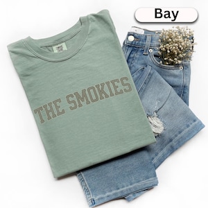 Tennessee Smoky Mountains Tshirt, Gatlinburg TN The Smokies Comfort Colors® Smoky Mountain National Park Tennessee Tshirt, Popular Unisex