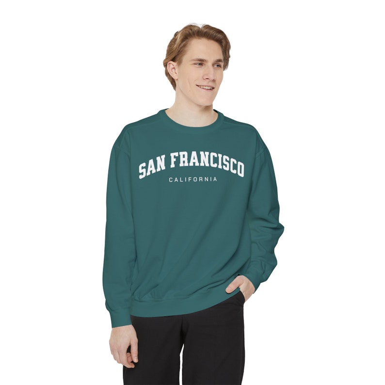 California Apparel San Francisco Sweatshirt, California Gift, San Fran