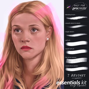 the -essentials kit- procreate brushes by margo mikaelson