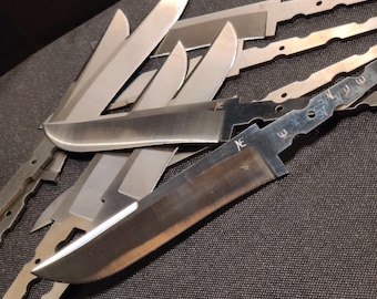 OUTLET BLADES - Kosmetikfehler - Scandi Bushcraft Jakte 135 mm Jagdmesser Stick Tang Camping DIY Jagd Making Zubehör 440b Nordic Edge