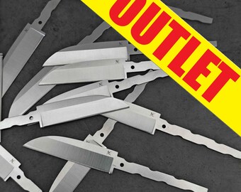 OUTLET BLADES - Cosmetic Flaws -  John-Forager 80mm 440B Scandi Stainless Steel, Bushcraft & Outdoor Nordic Edge