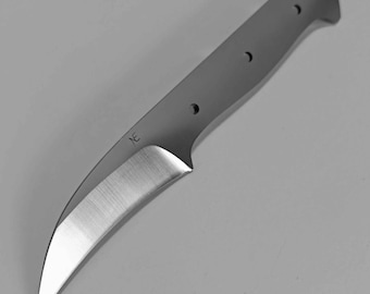 Personalized Mushroom Knife Blade – Fenrir's Fang 90mm, 440C Stainless Steel, Foraging & Knife Making