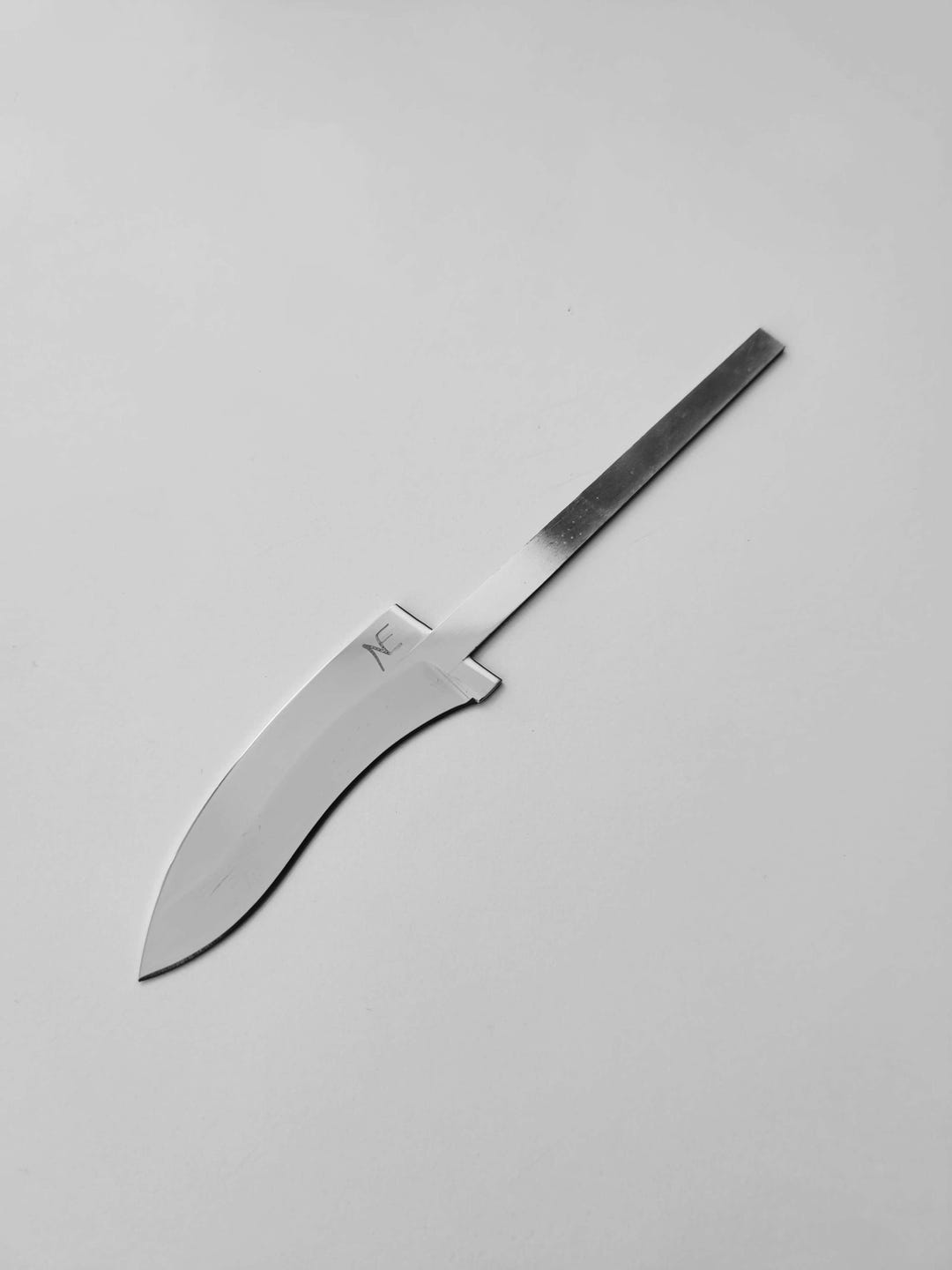 Mushroom Foraging Blade Blank: Knife Making Material Supplies 440b ...