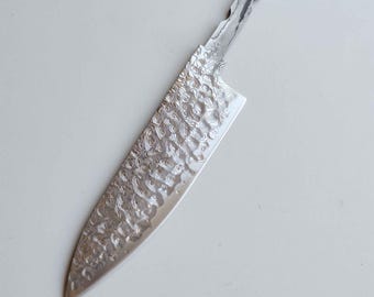 Damascus Santoku Petty Paring Koksmes Leeg DIY Mes Maken Handgemaakt Roestvrij staal VG10 67 Lagen 125 mm 5" Japanse Kochmesser
