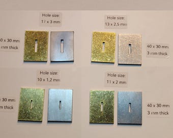 1,2 2 2,5 3 mm 3 x 4 cm mit breiter Breite und 1,2 2 2,5 3 mm Breite und 1,5 cm Breite
