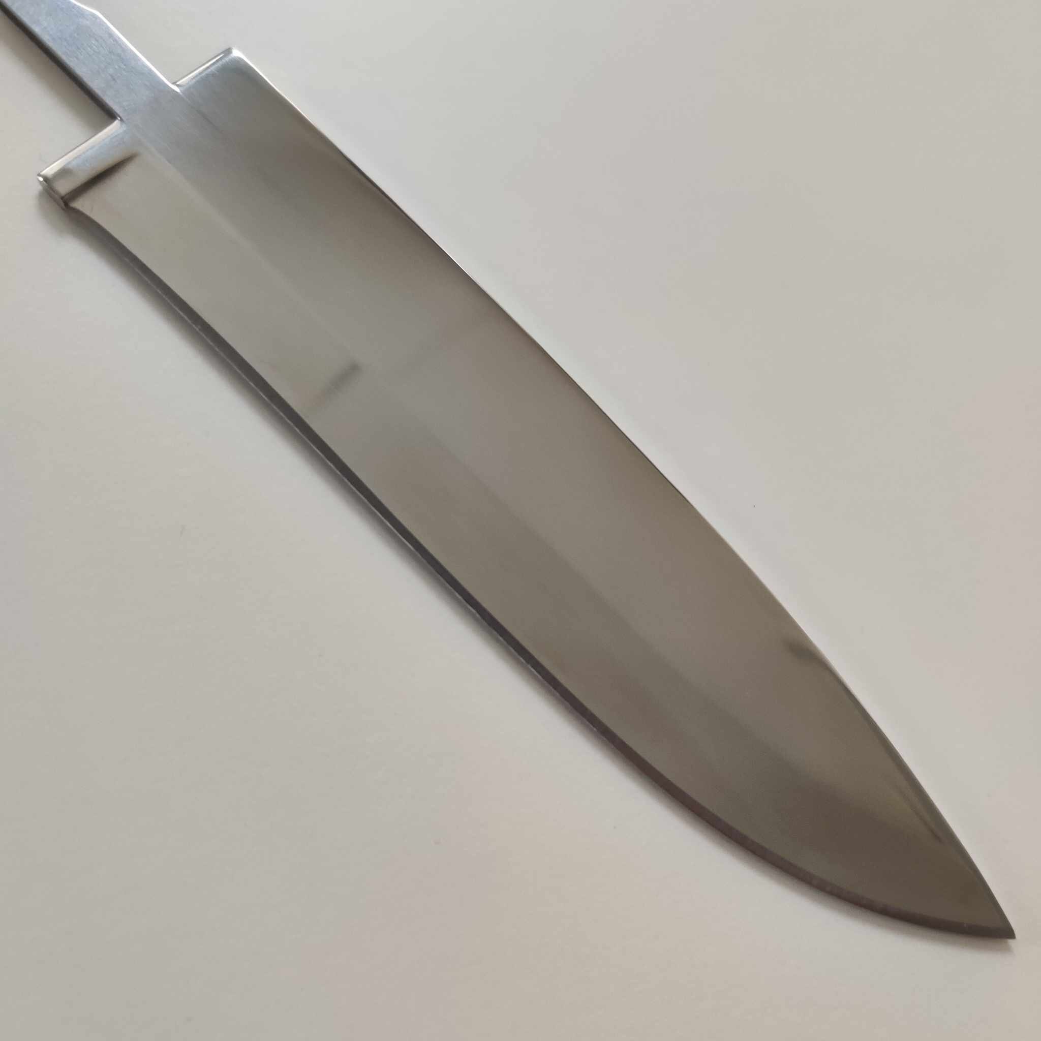 Hunting Knife Blade Blank Bushcraft Jagdmesser Pilzmesser Camping DIY