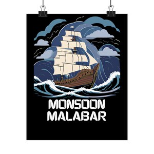 Poster Monsoon Malabar Coffee Lover