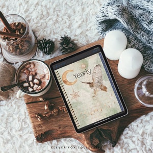 Celestial Owls Digital Planner: Undated iPad Planner (PDF)