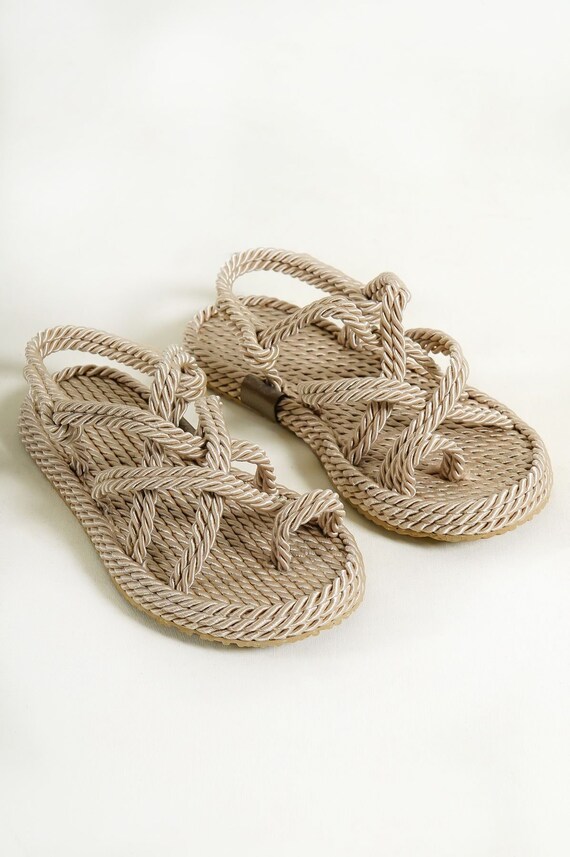 braided jesus sandals