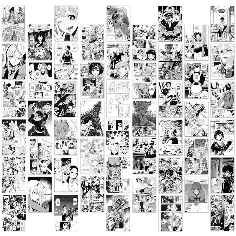 Manga Wall Panels - Etsy