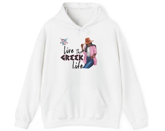 Gamma Pi Delta Sorority Hoodie: Greek Letter Apparel, College Sweatshirt