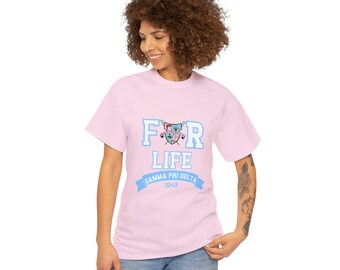 Gamma Phi Delta Sorority, Unisex Heavy Cotton Tee