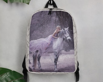 Fantasy Winter Forest Backpack