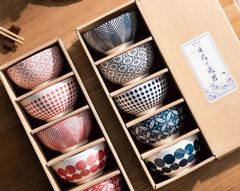 Japanese Rice Bowl set of 5